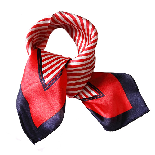 B-Ware Damen-Nickituch aus Seide mit Fehlern Seidentuch 52cmx52cm B4716 - zum Schließen ins Bild klicken